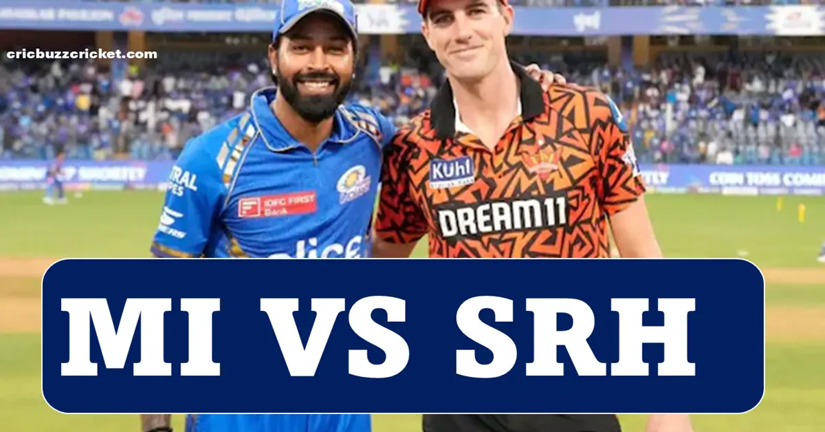 Mumbai Indians vs Sunrisers Hyderabad, 55th Match IPl Live Cricket Score (MI vs SRH)